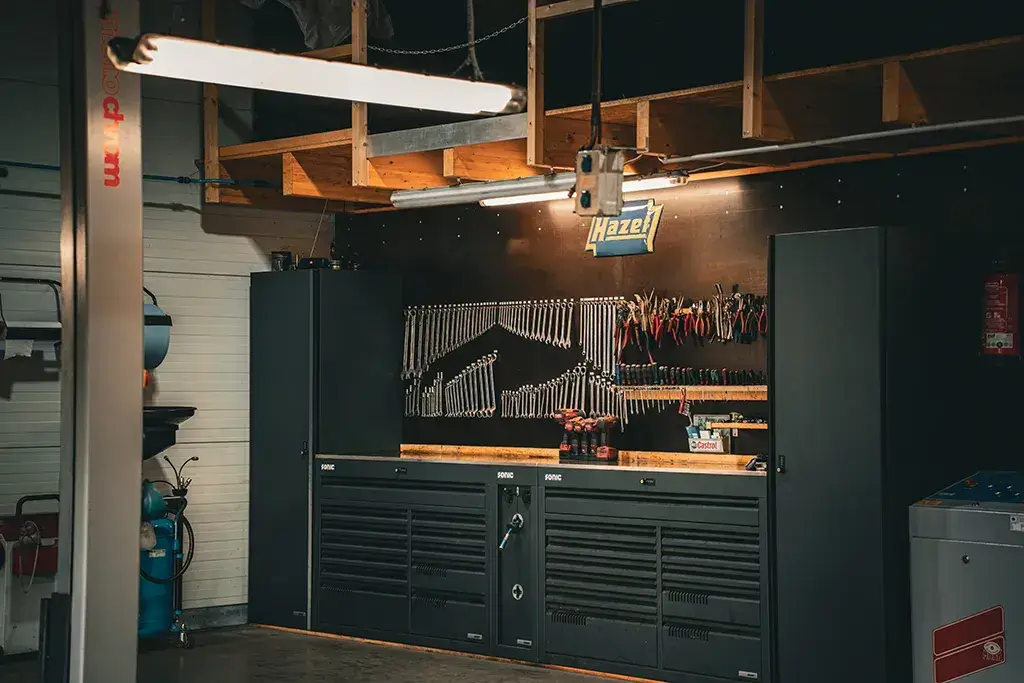 Werkbank Nahaufnahme